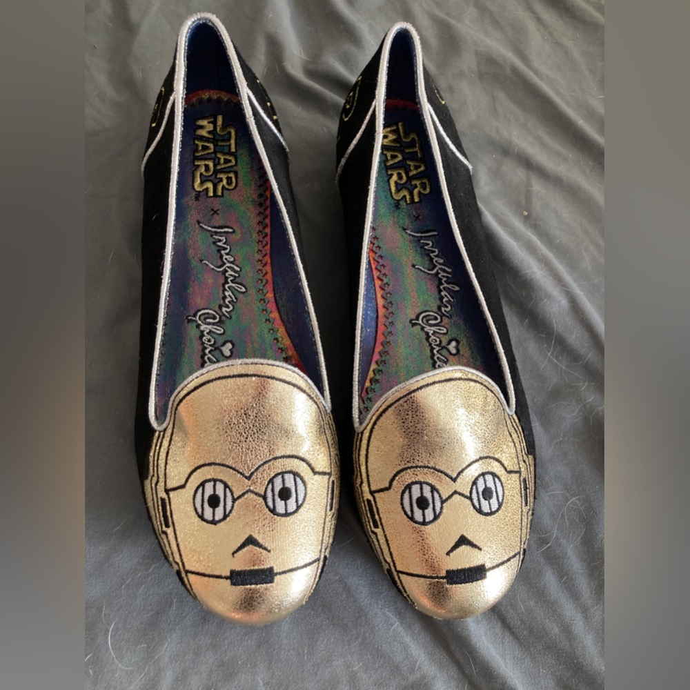Star Wars Irregular Choice C-3PO Flats size 40